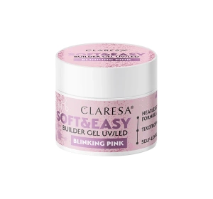 Claresa Soft & Easy żel budujący Blinking Pink 12 g