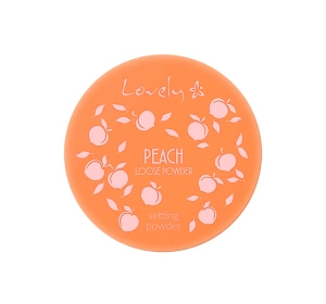 Lovely Peach sypki puder do twarzy 9 g