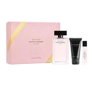 Narciso Rodriguez for Her Musc Noir woda perfumowana spray 100 ml + 10 ml + balsam do ciała 50 ml