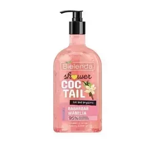 Bielenda Shower Coctail relaksujący żel pod prysznic Rabarbar i Wanilia 400 ml