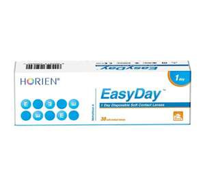 Horien 1 Day Disposable EasyDay soczewki kontaktowe 30 szt -6.50