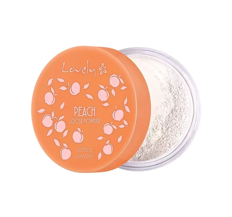 Lovely Peach sypki puder do twarzy 9g