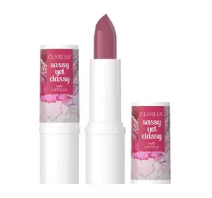 Claresa Sassy Yet Classy matowa pomadka do ust 16 Devine 4,8 g