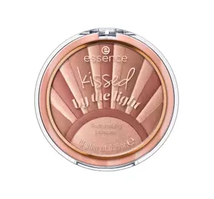 Essence Kissed By The Light wielofunkcyjny puder rozświetlający 02 Sun Kissed 10 g