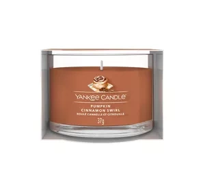 Yankee Candle Signature mini świeca zapachowa Pumpkin Cinnamon Swirl 37 g