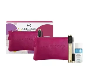 Collistar tusz do rzęs 13 ml + płyn do demakijażu 35 ml + kosmetyczka The Bridge