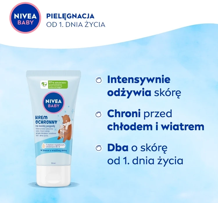 NIVEA BABY krem ochronny na każdą pogodę 50ml