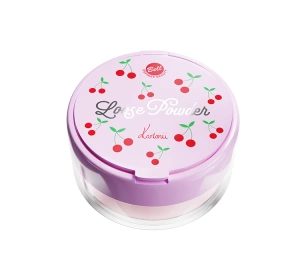 Bell x Kartonii transparentny sypki puder utrwalający do twarzy Cherry Blossom 3 g