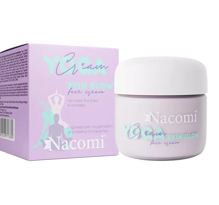 Nacomi Yoga Skin Glow dotleniający krem do twarzy 50ml