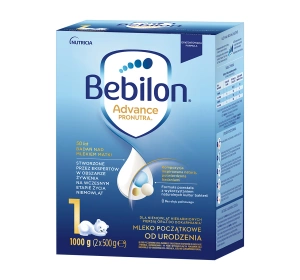 Bebilon Advance Pronutra 1 mleko początkowe dla niemowląt, od urodzenia 1000 g