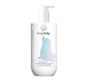 Hagi Baby naturalny żel do ciała i włosów z olejem ze słodkich migdałów 250 ml