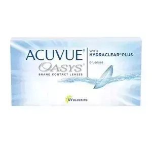 ACUVUE OASYS WITH HYDRACLEAR PLUS 6 SZTUK 4.75 / 8.4