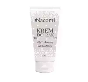 Nacomi Nawilżający krem do rąk olej kokosowy 85ml