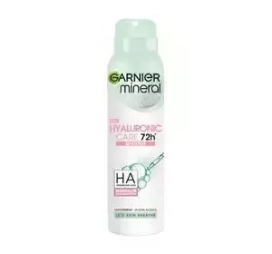 Garnier Mineral Hyaluronic Care 72h Sensitive antyperspirant w sprayu dla kobiet 150 ml