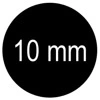IBRA SZTUCZNE RZĘSY NATURALS KĘPKI C0,07 10MM