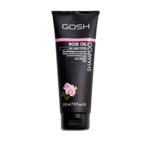 Gosh Rose Oil wegański szampon do włosów przetłuszczających się 230 ml