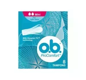 O.B. Pro Comfort tampony mini 8 sztuk