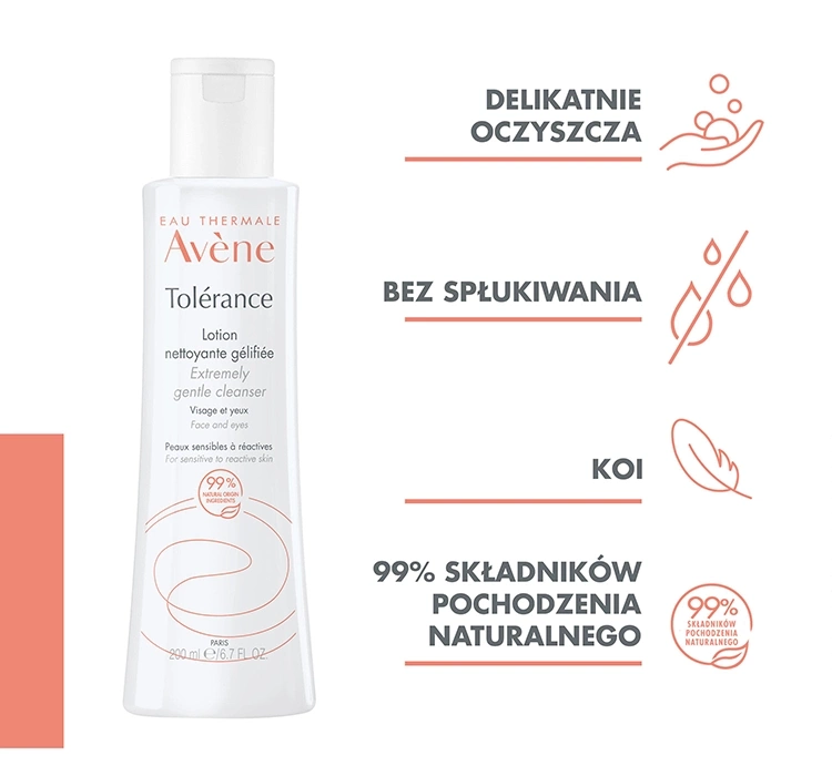 Avene Tolerance żel balsam oczyszczający 200ml