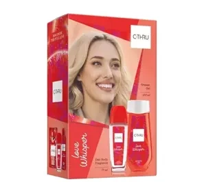 C-Thru Love Whisper zapachowy spray z atomizerem 75 ml + żel pod prysznic 250 ml