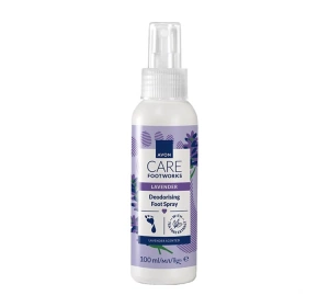Avon FootWorks lawendowy spray do stóp i obuwia z ochroną przeciwzapachową 100 ml