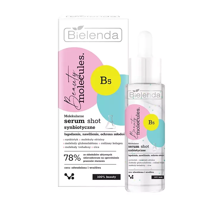 Bielenda Beauty Molecules molekularne serum synbiotyczne 30g