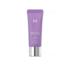 Missha M Perfect Cover Serum BB Cream SPF50+ PA++++ krem BB z serum 21 Light Beige 20 ml