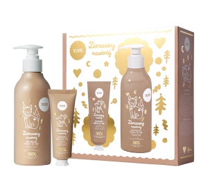Yope Zimowy nastrój zestaw prezentowy mydło do rąk 300 ml + krem do rąk 50 ml