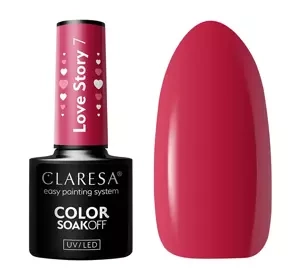 Claresa hybrydowy lakier do paznokci Love Story 7 5 g