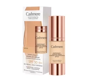 Dax Cosmetics Cashmere DD podkład-serum z kwasem hialuronowym SPF30 Beige 30 ml