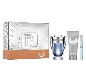 Rabanne Invictus  woda toaletowa spray 100 ml + 10 ml + żel pod prysznic 100 ml