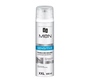 AA Men Protect&Care łagodząco-ochronna pianka do golenia 300 ml