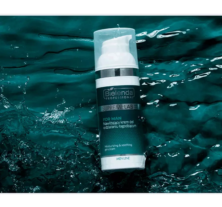 Bielenda Professional SupremeLab Men Line nawilżający krem-żel łagodzący 50ml