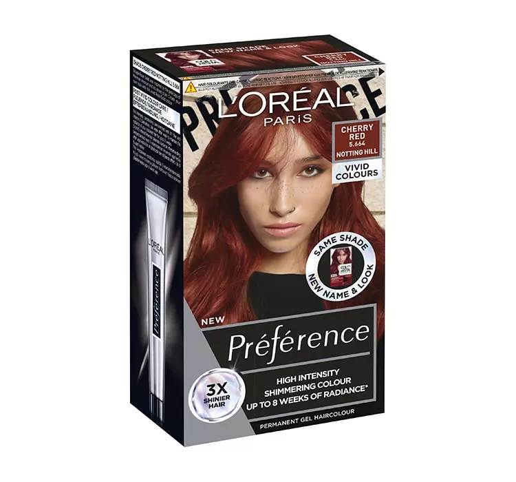 LOREAL PREFERENCE VIVID COLOURS FARBA DO WŁOSÓW 5.664 NOTTING HILL