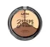 NYX Professional Makeup 3 Steps to Sculpt paleta do konturowania 02 Light 15 g