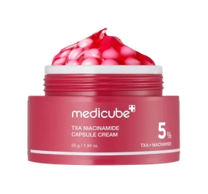 Medicube TXA Niacinamide Collagen Capsule Cream rozświetlający kapsułkowy krem do twarzy 55 g