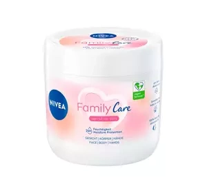 NIVEA Family Care lekki nawilżający krem do ciała, twarzy i dłoni 450 ml