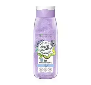 Bielenda Vegan Smoothie odświeżający żel pod prysznic Borówka Kiwi 400 g