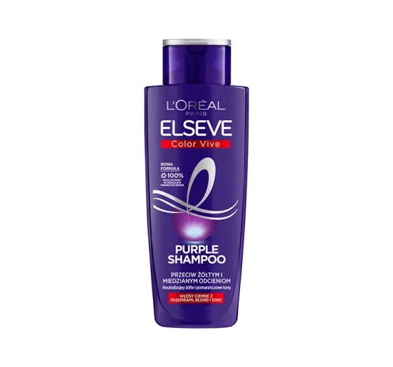 L'Oréal Paris Elseve Color Vive szampon do włosów przeciw żółtym i miedzianym odcieniom 200 ml