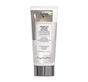 Apis Mineralny peeling do ciała z Czarnym Błotem z Morza Martwego i Lawą Wulkaniczną 200g