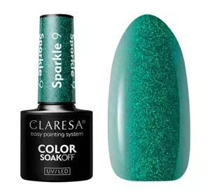 Claresa hybrydowy lakier do paznokci Sparkle 9 5 g