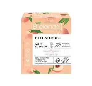 Bielenda Eco Sorbet Brzoskwinia krem do twarzy 50 ml