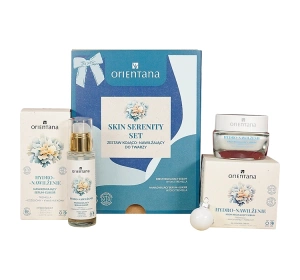 Orientana Skin Serenity Set zestaw kojąco-nawilżający do twarzy krem 50 ml + serum-eliksir 15 ml