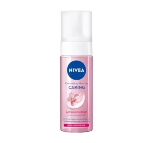 NIVEA Caring pielęgnująca pianka do oczyszczania twarzy 150ml