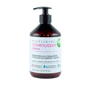 Bioelixire Czarnuszka maska regenerująca do włosów osłabionych, zniszczonych, wypadających 500 ml