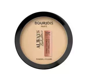 Bourjois Always Fabulous matujący puder do twarzy 115 Golden Ivory 10 g