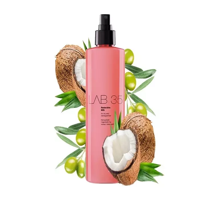 Kallos Lab35 regenerujące mleczko do włosów suchych i zniszczonych 300ml