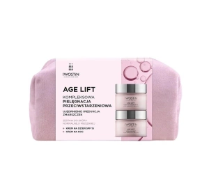 Iwostin Age Lift zestaw prezentowy pielęgnacja przeciwstarzeniowa krem na dzień SPF15 50 ml + krem na noc 50 ml