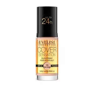 Eveline Cosmetics Cover Sensation długotrwały podkład kryjący 105 Rose Beige 30 ml