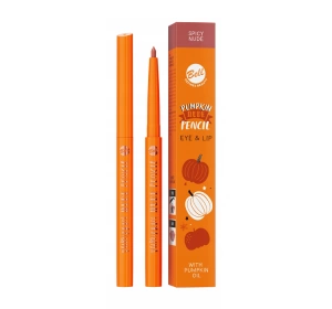 Bell Pumpkin Nude Pencil konturówka do ust i oczu z olejem z dyni 01 Spicy Nude 0,25 g