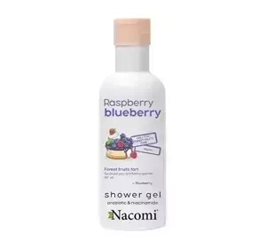 Nacomi Raspberry Blueberry żel pod prysznic 300 ml